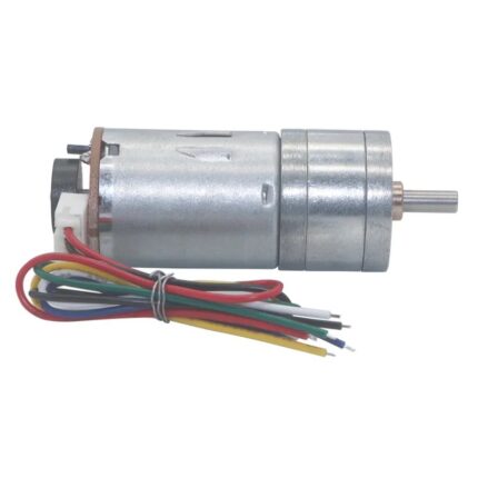 DC motor GA25-370 12V with Encoder 80 RPM