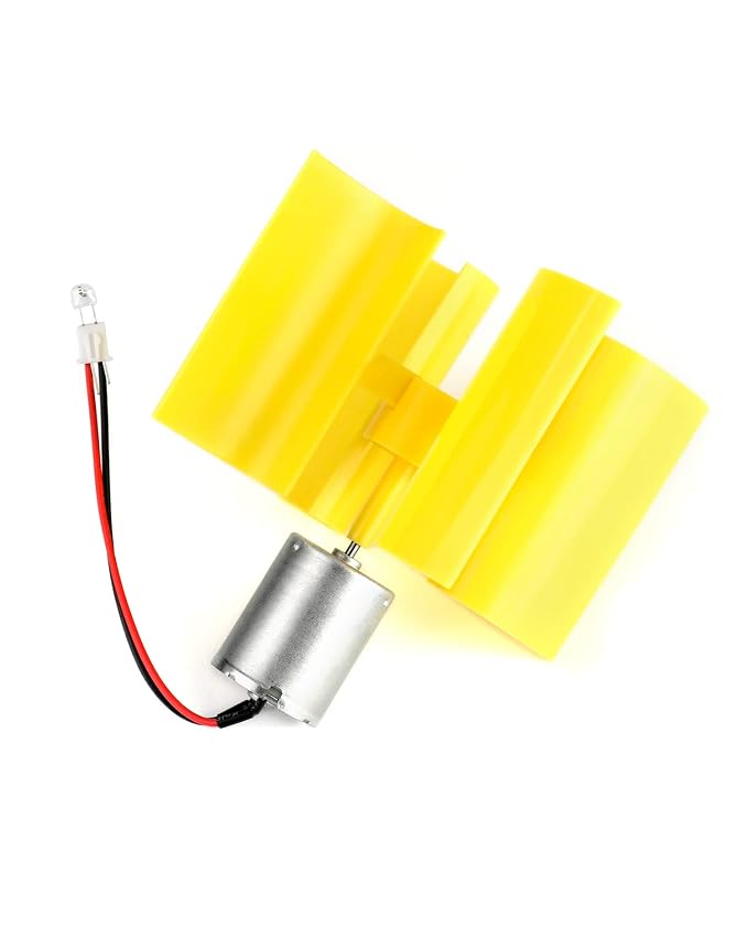 DIY Mini Wind Turbine Blade Vertical Axis Micro Generator Blades Small Set - Ekostra Electronics In Egypt اكوسترا الكترونيكس