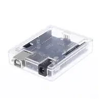 Uno R3 Case Enclosure Transparent Acrylic Box Clear Cover Compatible for arduino UNO R3 Case - Ekostra Electronics In Egypt اكوسترا الكترونيكس